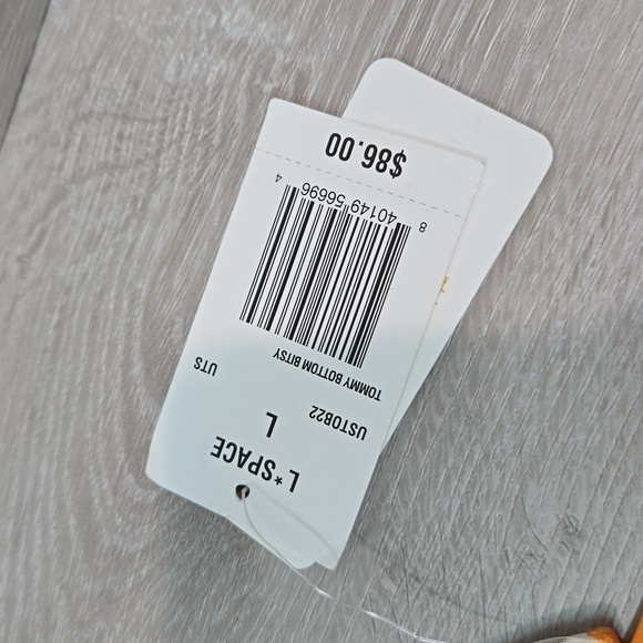 NWT L Space Women Tommy Bitsy Cut Swim Bikini  Bottom sz L - Picture 2 of 8